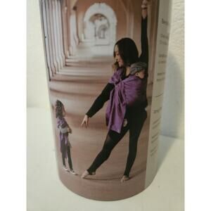 New! Koru Carrier Double Layer Dupioni Silk Baby Ring Sling 8-35 lbs Red